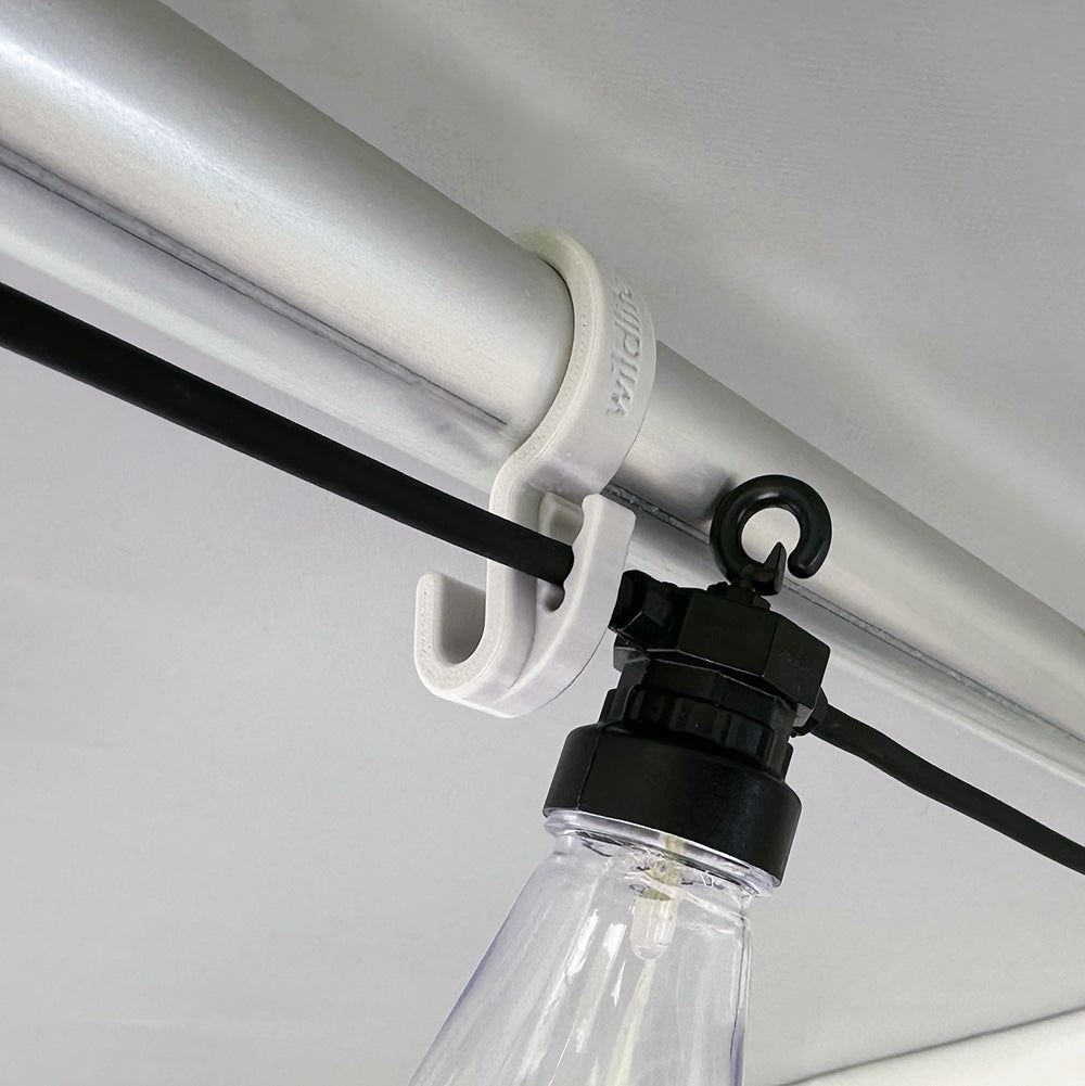 Set Dachhaken für 28+32mm Teleskop-Dachstangen, Vorzelt/Markise