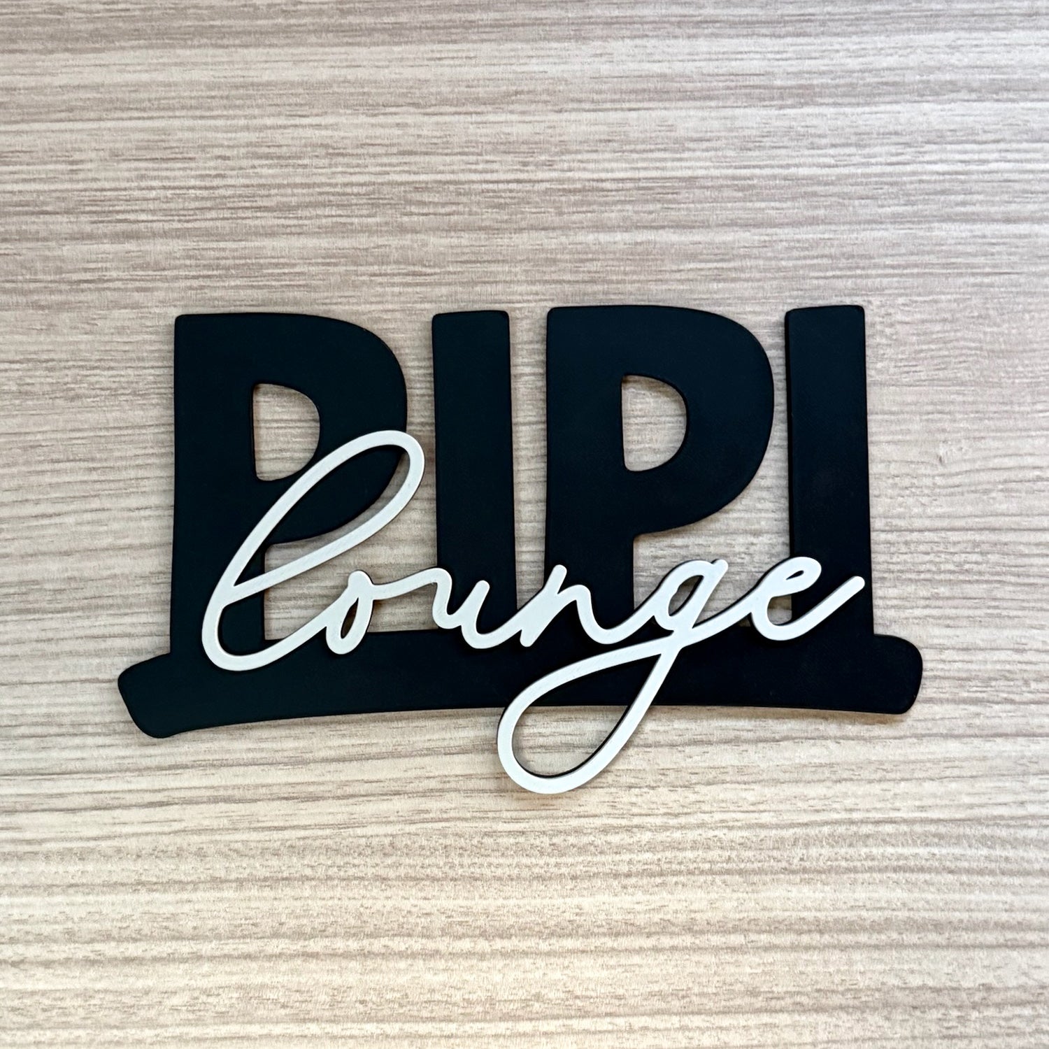 Lustiges 3D Wandbild "Pipi Lounge" für WC, Badezimmer im Wohnwagen, Wohnmobil, Campervan