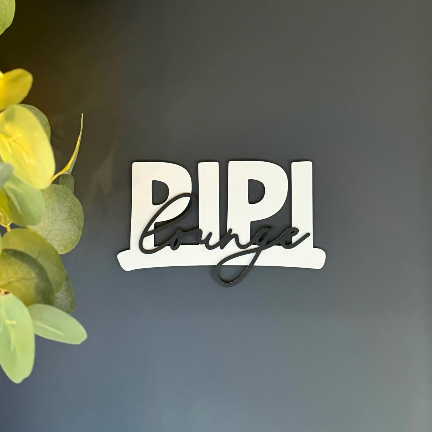 Lustiges 3D Wandbild "Pipi Lounge" für WC, Badezimmer im Wohnwagen, Wohnmobil, Campervan